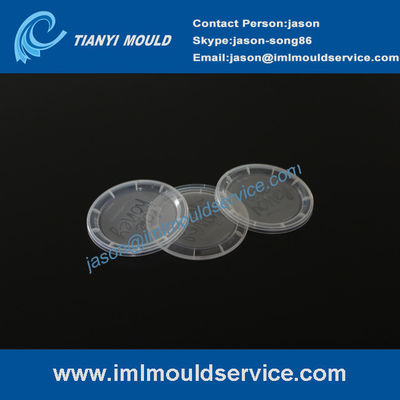 thin wall plastic container lids mould, clear 250g thin wall plastic container lids mold