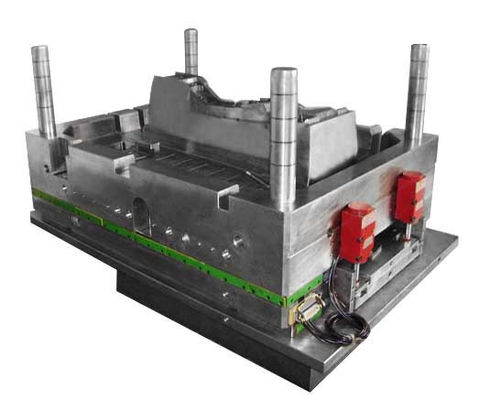 Grain Surface CNC Plastic Hot Runner Injection Molding Long Lifespan