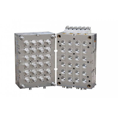 Plastic Hot Runner Injection 24CAV Cap Mould / Multi Cavity Mold for Furniture