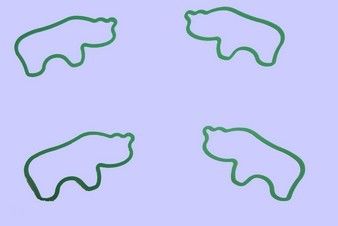 Various Colors Silicone Rubber Bands