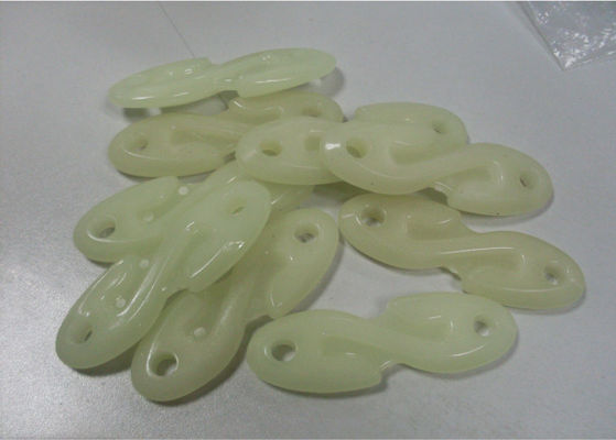 Glow In The Dark Plastic Injection Molded Products , Optional Clear PP PS ABS Materials