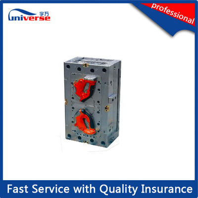 Hot / Cold Runner Mirror Surface Double Injection Mold For Plastic Slot