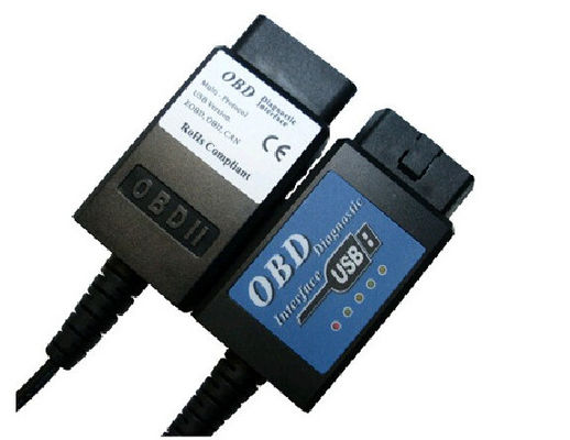 Plastic OBDII EOBD CANBUS Scanner Universal Diagnostic For Vw / Audi