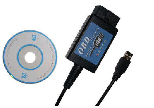 Plastic OBDII EOBD CANBUS Scanner Universal Diagnostic For Vw / Audi