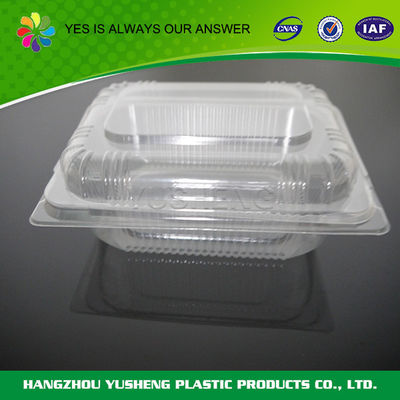 Customize Disposable Plastic Containers , Clear Plastic Clam Shell