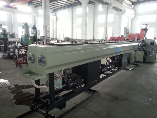 Automatic Conical Twin Screw Extruder / Plastic Pipe Extrusion Machine SJSZ92/188