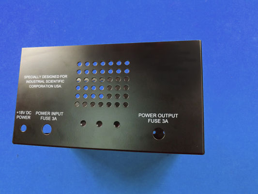 Precise sheet metal fabrication aluminum electronic enclosure for sensor controller