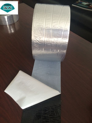 Silver Waterproofing Roof Flashing Tape / Bitumen Flash Band with Butyl Rubber Adhesive