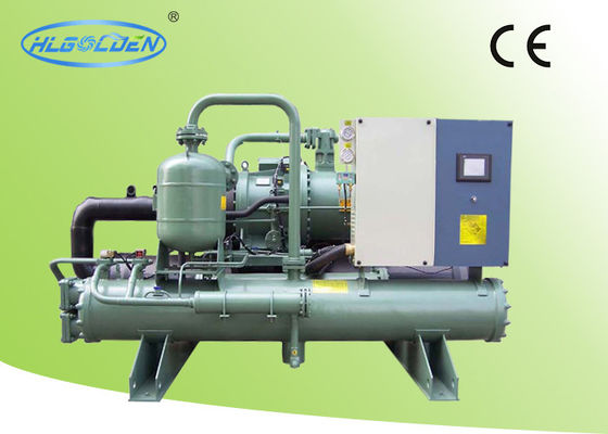 Injection / Molding / Plastic Industrial Water Chiller Water Cooled Screw Chiller