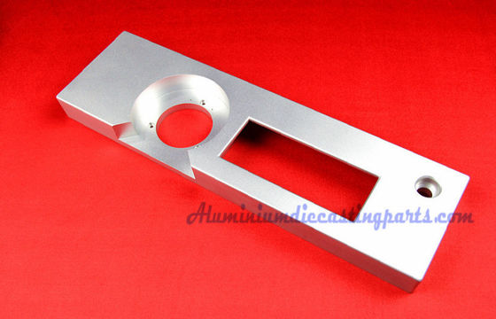 Aluminum Alloy 6061 CNC Machined Parts , Silver Anodize CNC Machining Services