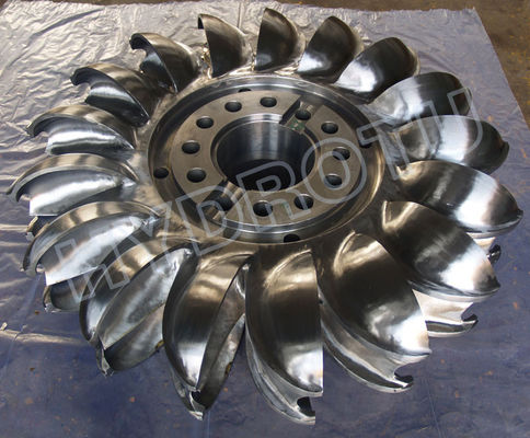 High Quality Stainless Steel Forged CNC Machining Pelton Turbine Runner with Hydro turbine