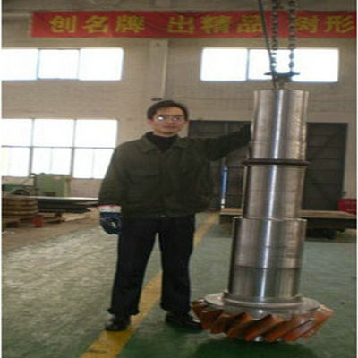 CNC Machining Transmission Shaft , Wind Turbine Shaft 18CrNiMo7 ANSI Standard