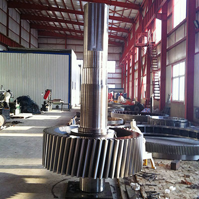 CNC Machining Transmission Shaft , Wind Turbine Shaft 18CrNiMo7 ANSI Standard