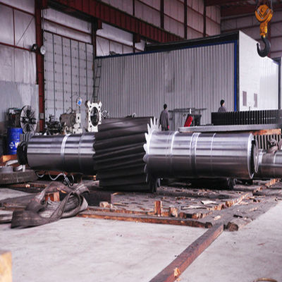 CNC Machining Transmission Shaft , Wind Turbine Shaft 18CrNiMo7 ANSI Standard
