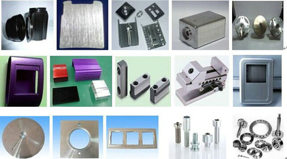 Customized CNC Machining Parts / Aluminum Precision Machined Milling Products for Electronic